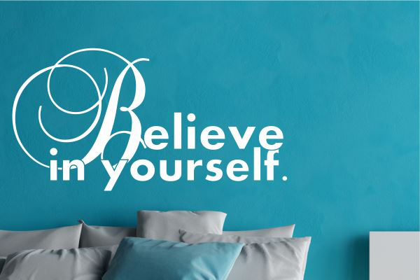 Wandschablone_Believe_in_yourself_W0137_by-SchablonenProfi