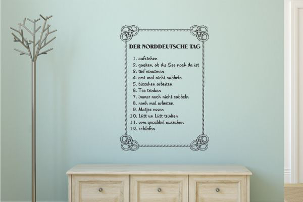 Wandschablone_DER_NORDDEUTSCHE_TAG_W0158_by-SchablonenProfi