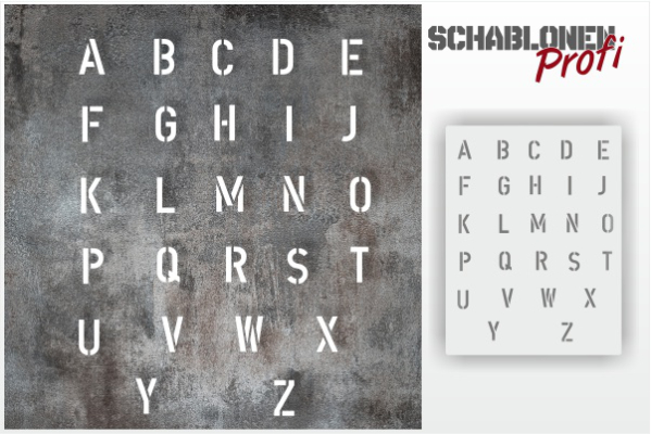 Wunschtext-Schablone-3cm-hoch-vom-SchablonenProfi - B31