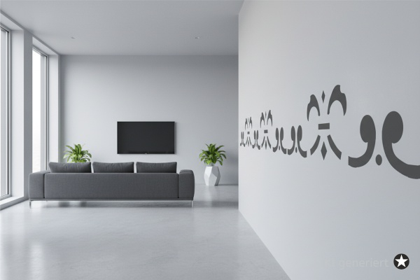 Preview: Classic Bordüren Schablone C0215