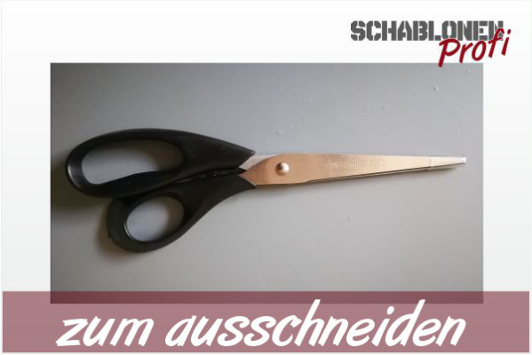 Profi Schere mit Kunststoffgriff