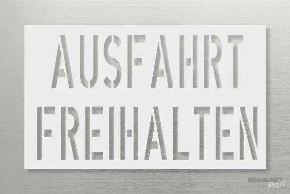 AUSFAHRT_FREIHALTEN-Bodermarkierungsschablone_205_by-SchablonenProfi