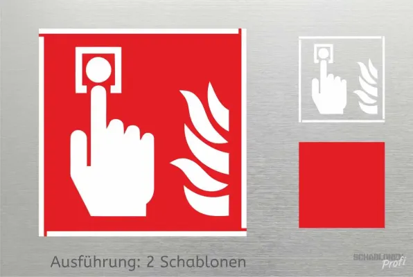 Brandmelder-Schablone-1169-Schablonenprofi