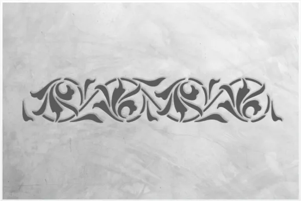 Classic-Bordüre-C0140_by-SchablonenProfi