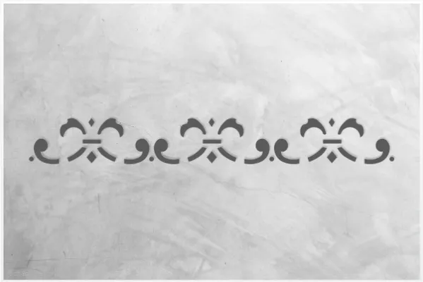 Classic-Bordüre-C0215_by-SchablonenProfi