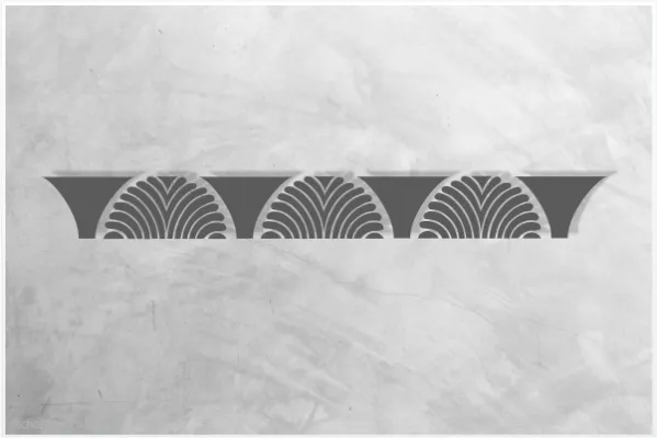 Classic-Bordüre-C0153_by-SchablonenProfi