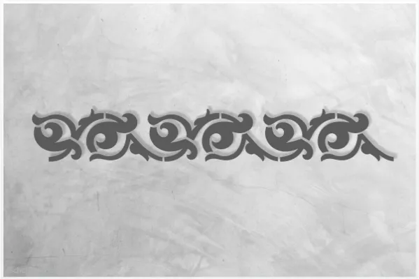 Classic-Bordüre-C0155_by-SchablonenProfi