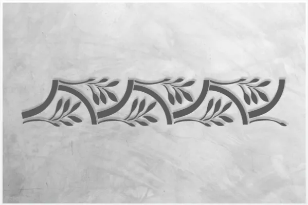 Classic-Bordüre-C0168_by-SchablonenProfi