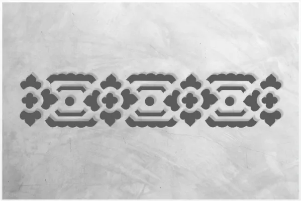 Classic-Bordüre-C0175_by-SchablonenProfi