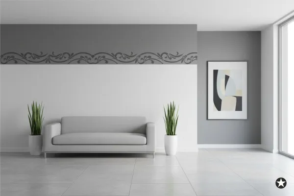 Classic-Bordüren-Schablone-C0219_by-SchablonenProfi