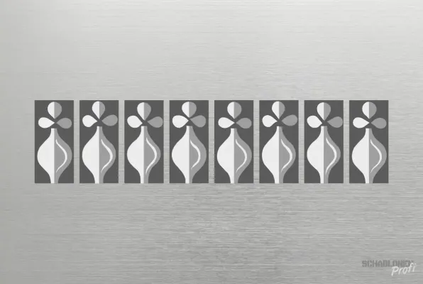 Classic Bordüren Schablone C0145