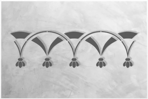 Deco-Art-Borduere_D0100_by-SchablonenProfi