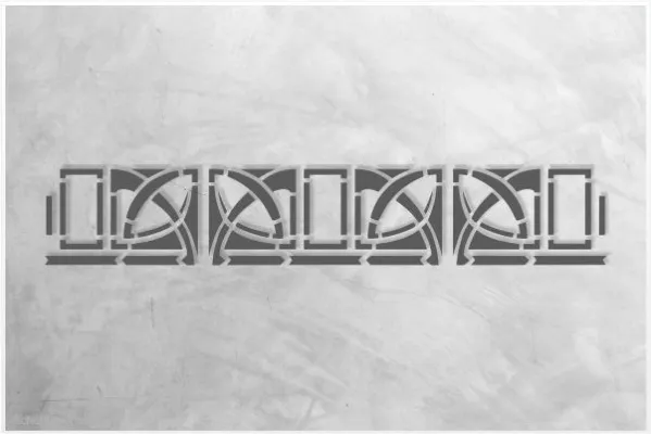 Deco-Art-Bordueren Schablone_D0132_by-SchablonenProfi