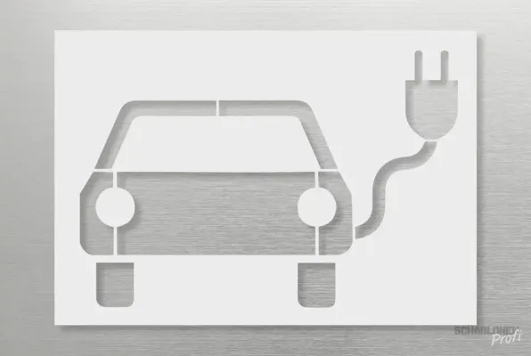 E-Auto_Parkplatzschablone_230_by-SchablonenProfi