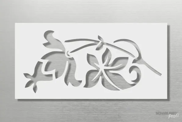 Einzelmotiv-Schablone-Blume_939_SchablonenProfi