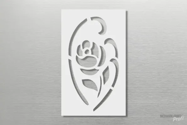 Einzelmotiv-Schablone-Herz-Rose_932_SchablonenProfi
