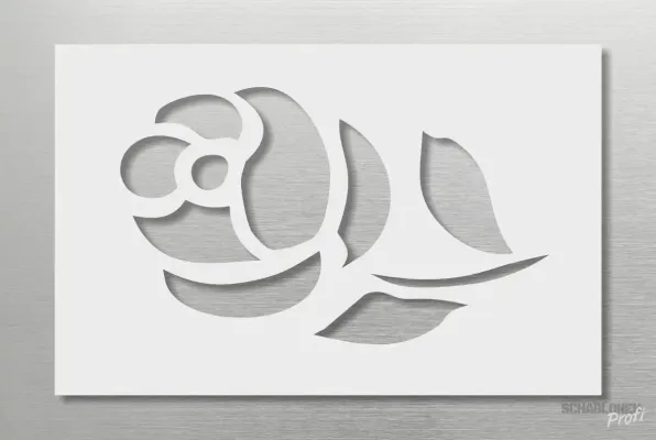 Einzelmotiv-Schablone-Rose_903_SchablonenProfi