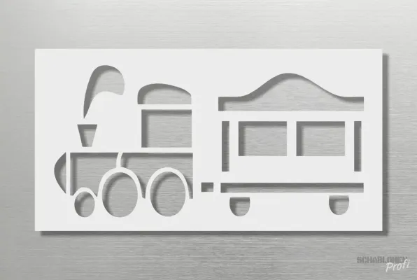 Einzelmotiv-Schablone-Zug-mit-Wagon_911_SchablonenProfi