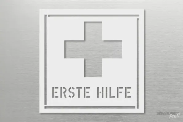 Erste-Hilfe-Schablone-Rettungszeichen-1171-Schablonenprofi