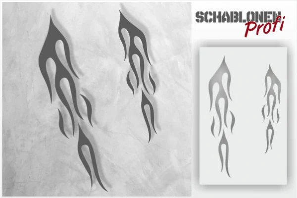 Flammen-Schablone-10_by-SchablonenProfi