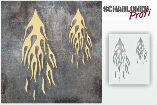 Flammen-Schablone-5_by-SchablonenProfi