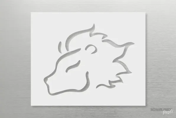 Löwe-Sternzeichen-Schablone-055-by-SchablonenProfi