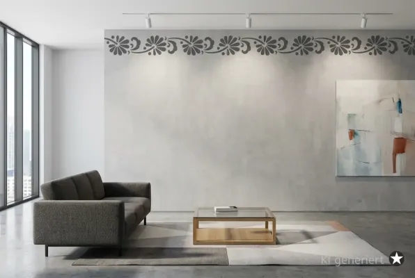 Natur-Schablone-Bordüre-N0135-Mockup-SchablonenProfi