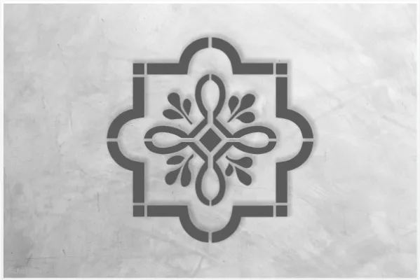 Ornament-Schablone-J-O011-vom-Schablonenprofi