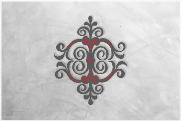 Ornament-Schablone-J-O014-vom-Schablonenprofi