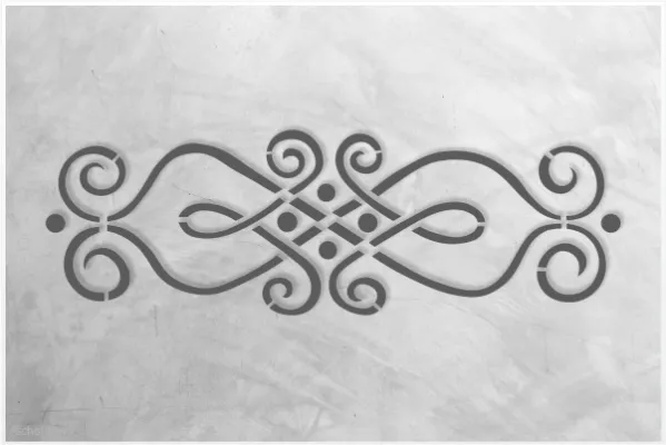 Ornament-Schablone-J-O020-vom-Schablonenprofi