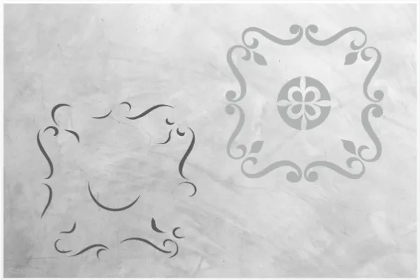 Ornament-Schablone-J-O026-2-vom-Schablonenprofi