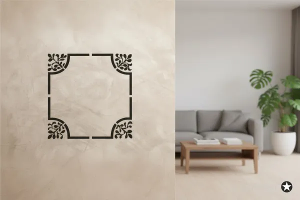 Ornament-Schablone-J-O030-2-vom-Schablonenprofi