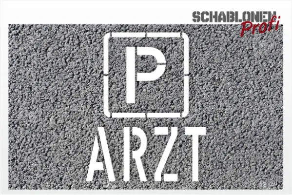 P-ARZT_Parkplatzschablone_211_by-SchablonenProfi