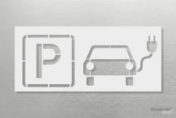 P-E-Auto_Parkplatzschablone_231_by-SchablonenProfi