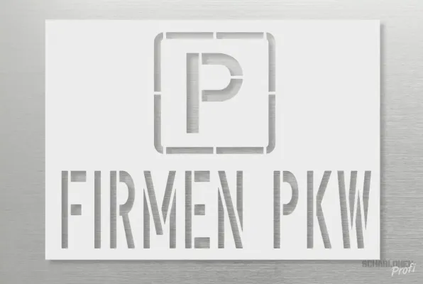 P-FIRMEN-PKW_Parkplatzschablone_213_by-SchablonenProfi
