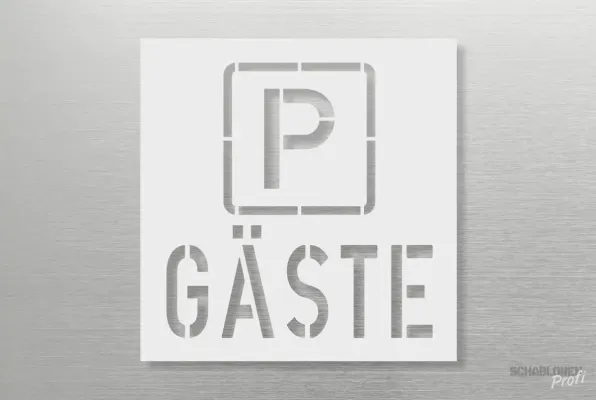 P-GAESTE_Parkplatzschablone_208_by-SchablonenProfi