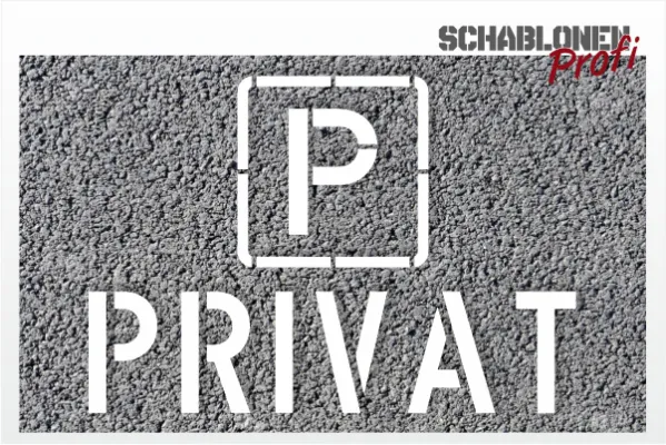 P-PRIVAT_Parkplatzschablone_223_by-SchablonenProfi