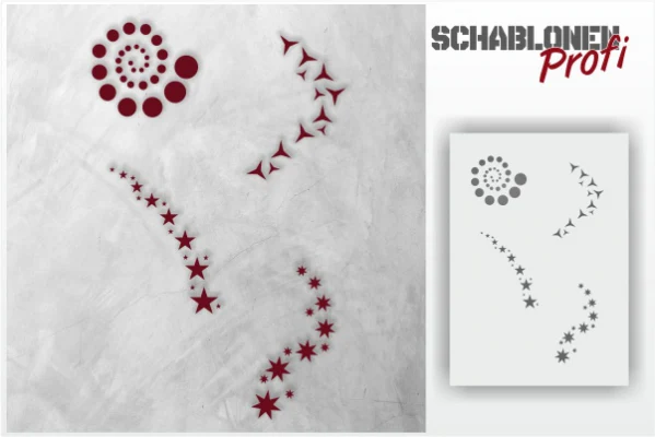 Schablonen-Set-kleine-Sterne-1631_by-SchablonenProfi