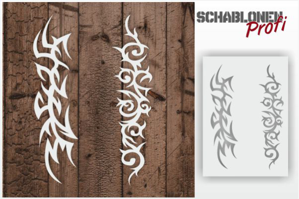 Tribal-Schablonen-Set_1370-SchablonenProfi