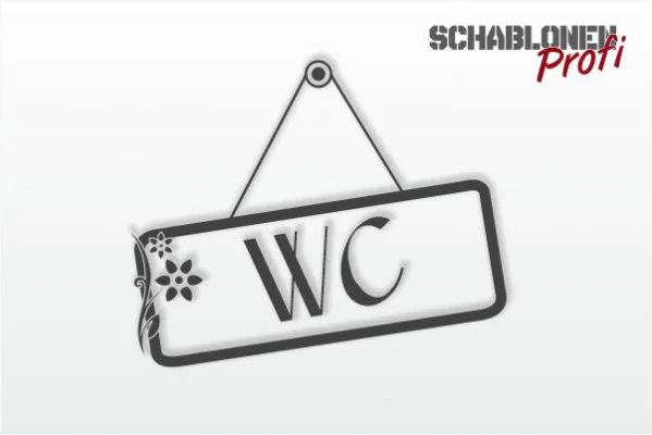 Türtattoo-WC-Schild-W1989-by-SchablonenProfi-2 Türtattoo-WC-Schild-W1989-by-SchablonenProfi-2