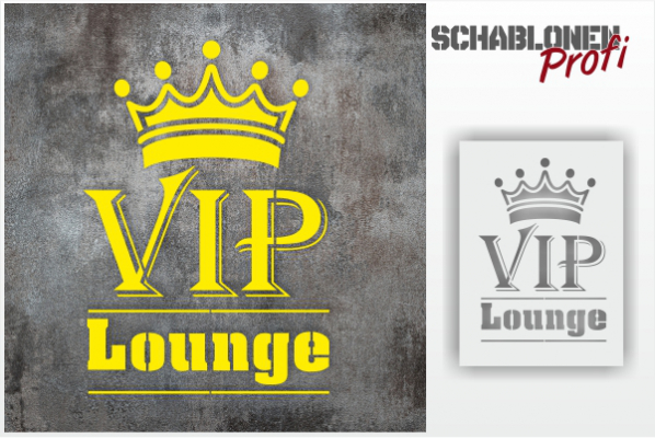 VIP Lounge Schablone 1277_by-SchablonenProfi