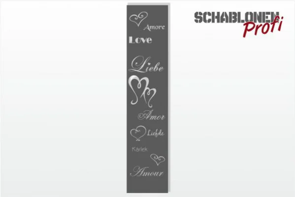 Wandschablone-Bordüre-Liebe-1_W1935.2_by-SchablonenProfi Wandschablone-Bordüre-Liebe-1_W1935.2_by-SchablonenProfi