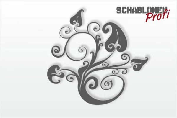 Wandschablone-Bärbel-W2166_by-SchablonenProfi Wandschablone-Bärbel-W2166_by-SchablonenProfi