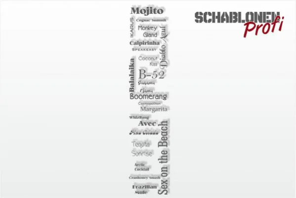 Wandschablone-Cocktails-Bordüre-2_W1944.2_by-SchablonenProfi Wandschablone-Cocktails-Bordüre-2_W1944.2_by-SchablonenProfi