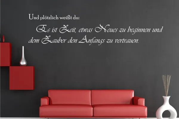Wandschablone-Es-ist-Zeit-etwas-Neues-zu-beginnen_W2187_by-SchablonenProfi Wandschablone-Es-ist-Zeit-etwas-Neues-zu-beginnen_W2187_by-SchablonenProfi