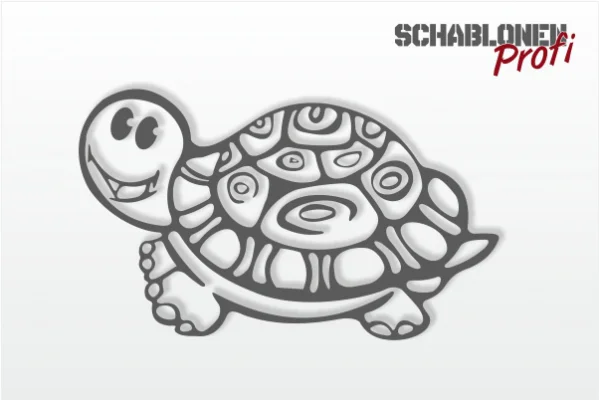 Wandschablone-kleine-Schildkröte-W1949_by-SchablonenProfi Wandschablone-kleine-Schildkröte-W1949_by-SchablonenProfi