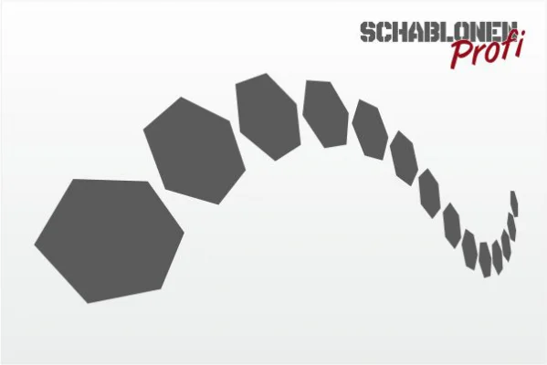 Wandschablone_Schlangenkästchen_W2245 Wandschablone_Schlangenkästchen_W2245