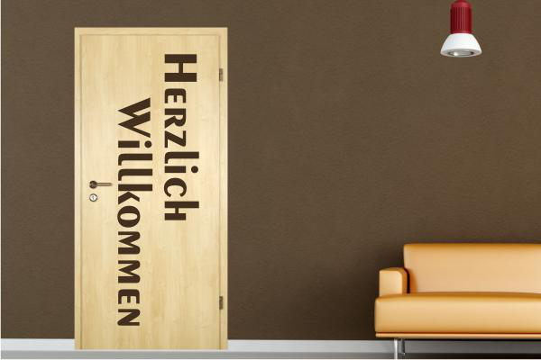 Wandschablone_Türtattoo_Herzlich-Willkommen_W2260 Wandschablone_Türtattoo_Herzlich-Willkommen_W2260