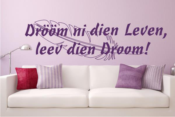 Wandschablone_drööm_ni_dien_Leven_W0095-by-SchablonenProfi Wandschablone_drööm_ni_dien_Leven_W0095-by-SchablonenProfi