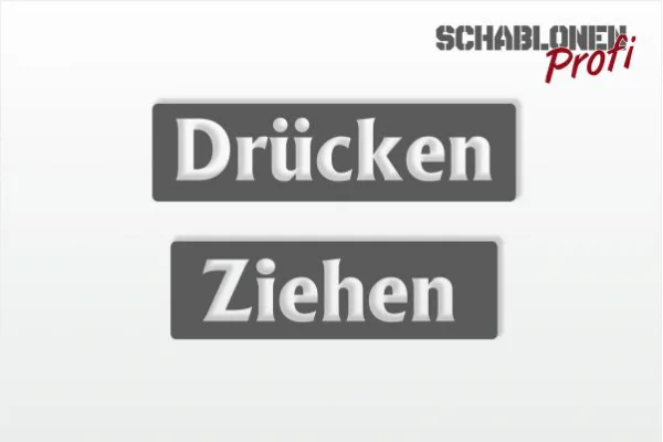 Wandtattoo-DRÜCKEN-ZIEHEN-W2258_by-SchablonenProfi Wandtattoo-DRÜCKEN-ZIEHEN-W2258_by-SchablonenProfi